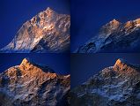 7 17 Makalu Sunset From Makalu Base Camp South